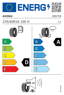 Avon ZX7 235/60 R16 100H – Image 2
