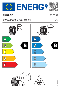 Dunlop ALL SEASON 2 225/45 R19 96W – Image 2