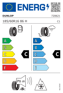 Dunlop WINTER 185/60 R16 86H – Image 2