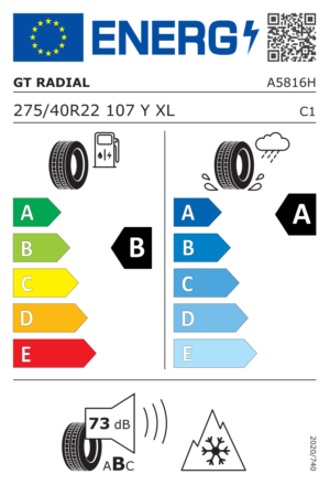 GT Radial CLIMATEACTIVE 275/40 R22 107Y