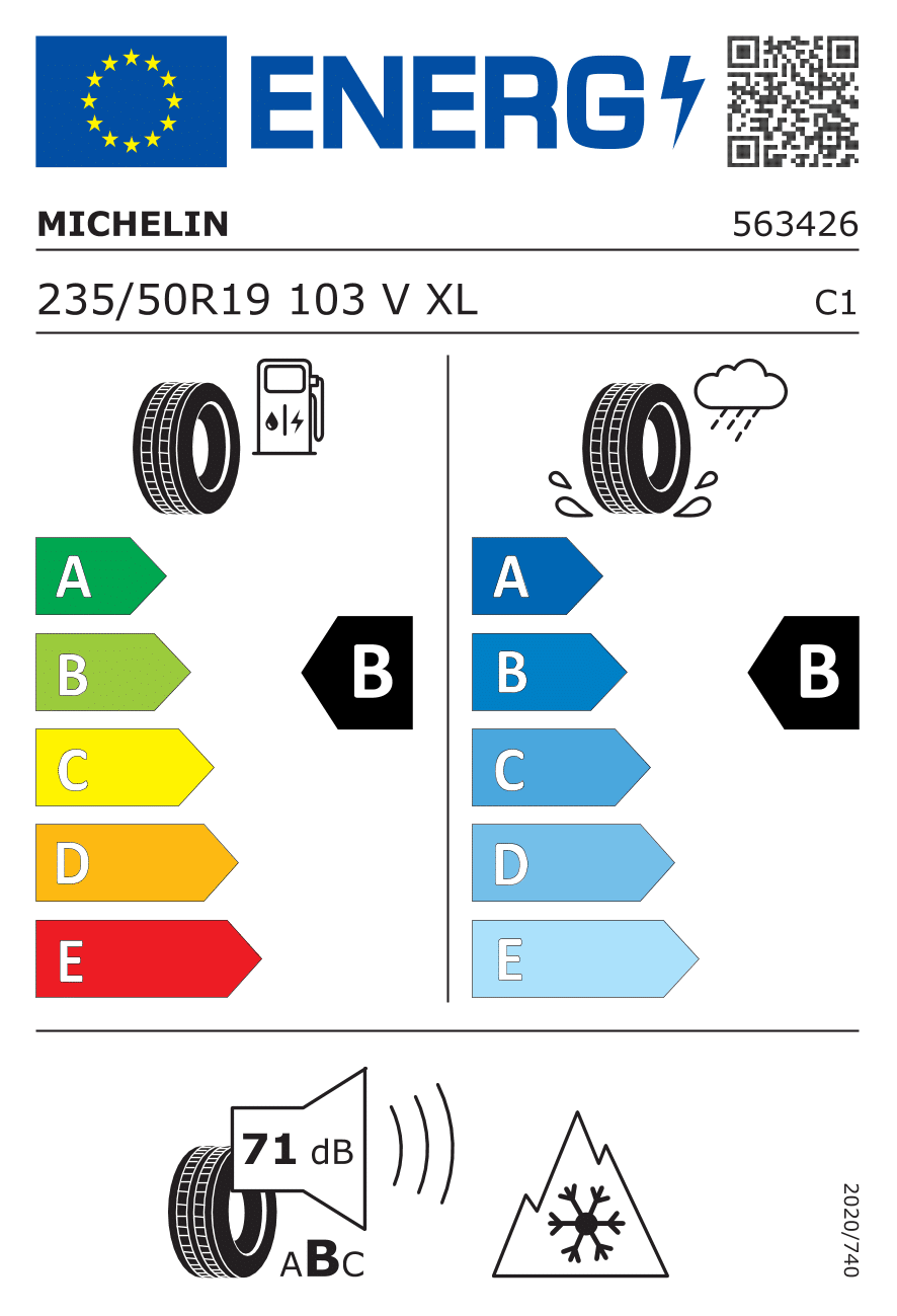 Michelin ALPIN 7 235/50 R19 103V – Image 2