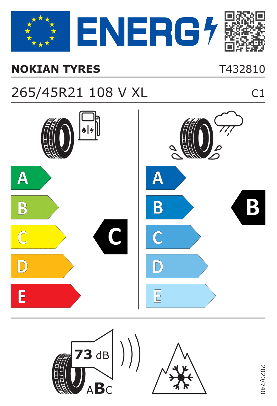 Nokian SNOWPROOF 2 SUV 265/45 R21 108V – Image 2
