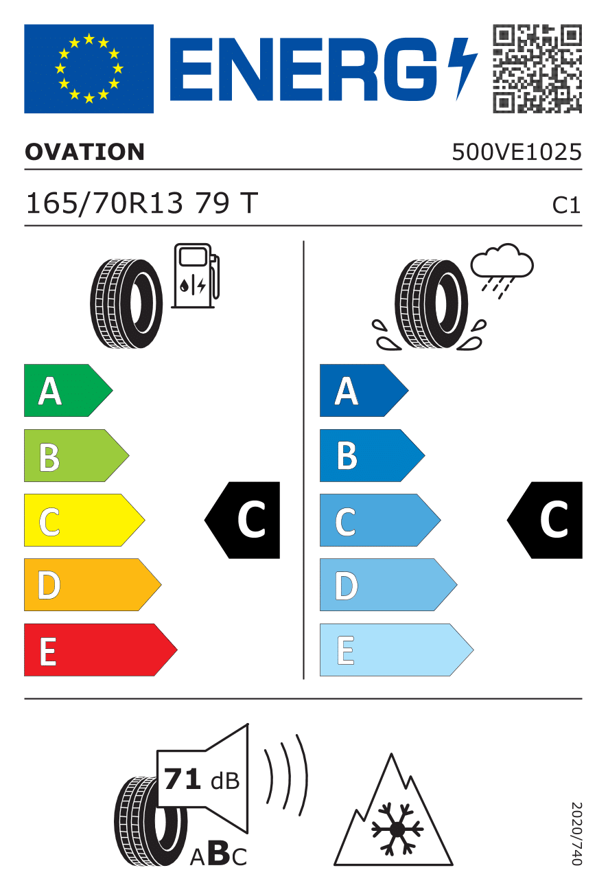 Ovation VI-782 AS 165/70 R13 79T – Image 2