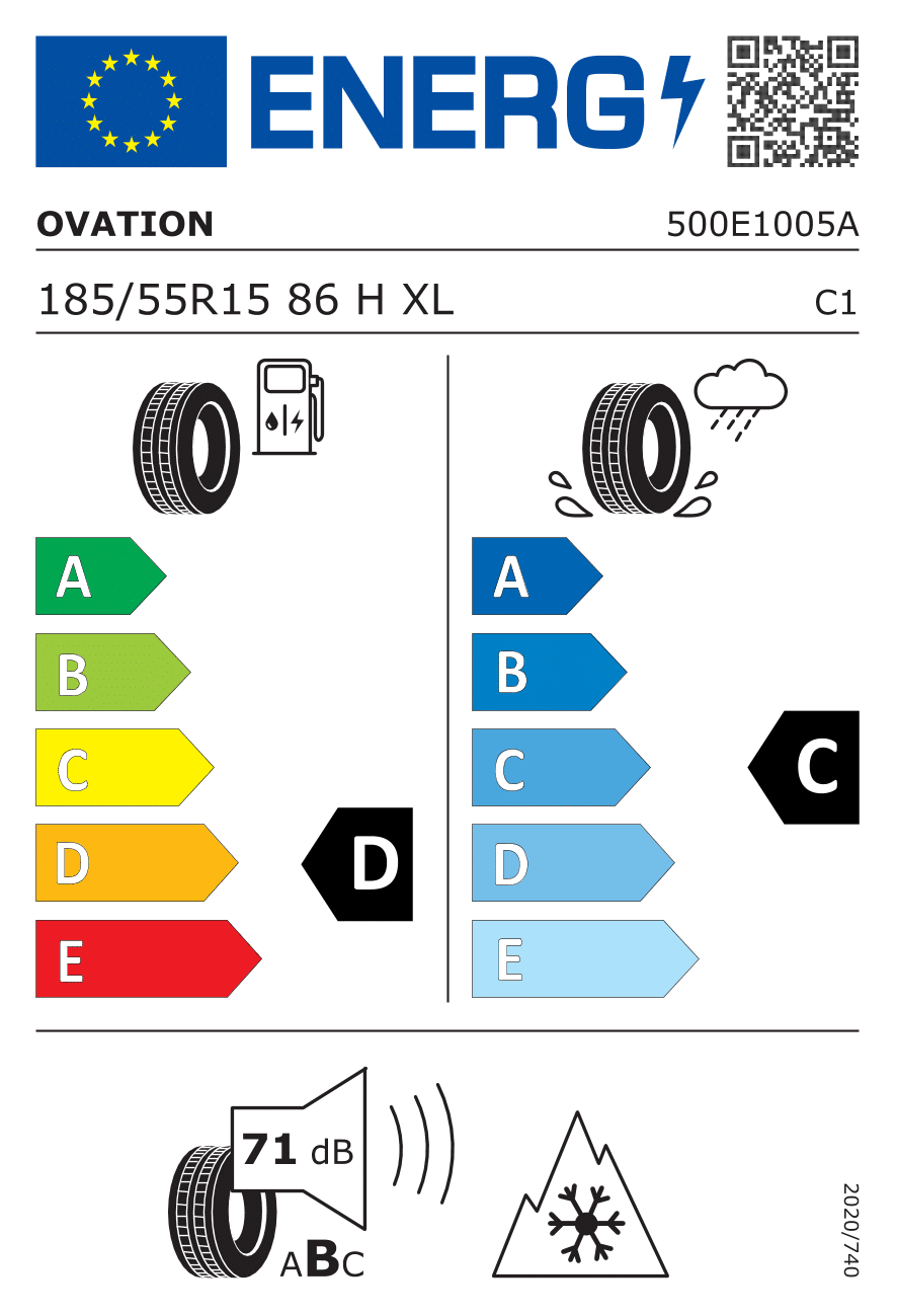 Ovation VI-782 AS 185/55 R15 86H – Image 2