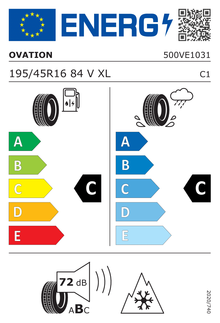Ovation VI-782 AS 195/45 R16 84V – Image 2