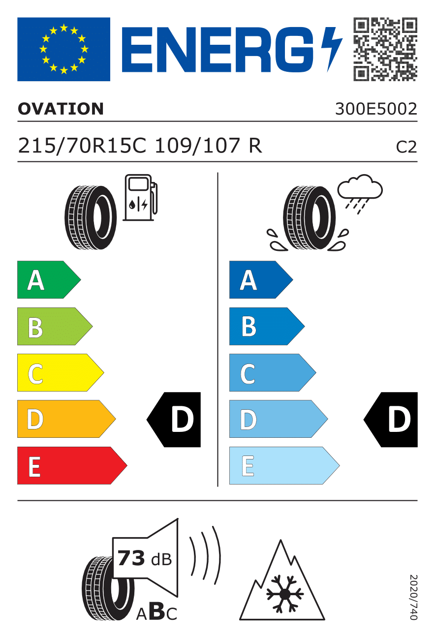 Ovation WV-03 215/70 R15 109R – Image 2