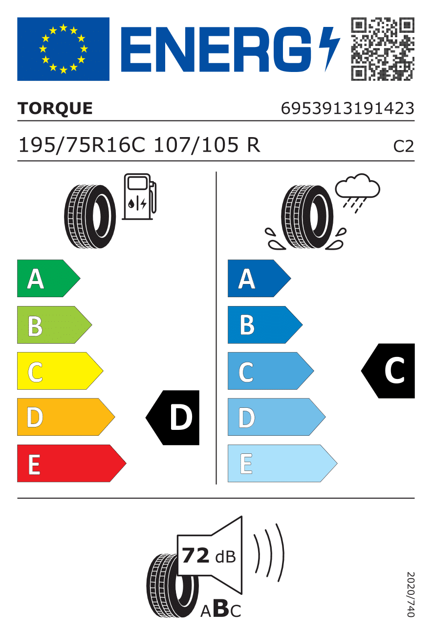 Torque TQ-05 195/75 R16 107R – Image 2