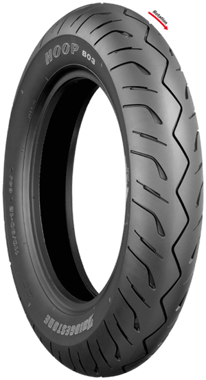 Bridgestone B 03 120/70 R14 55S